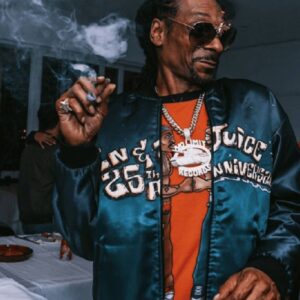 Snoop Dogg Gin and Juice Printed Bomber Jacket