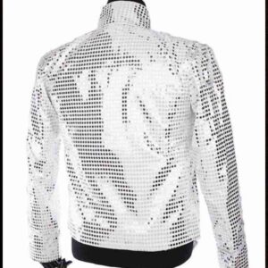 Michael Jackson History Tour Sequin White Jacket