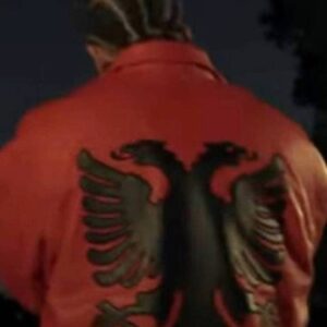 Drake Albanian Flag Jacket