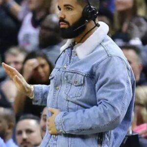 Drake Jean Jacket Denim Sherpa Collar