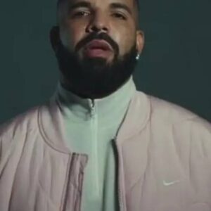 Drake Laugh Now Cry Later Pink Jacket