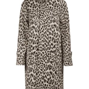 G-Eazy Leopard Print Long Coat