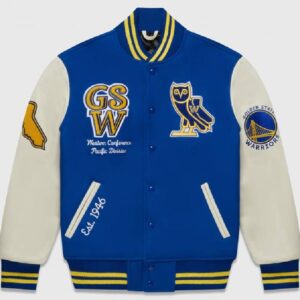 Golden State Warriors OVO Varsity Jacket