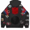 Kid Cudi x NFL Pullover Black Jacket