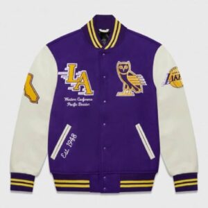 LA Lakers OVO Varsity Jacket