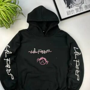 Lil Peep Angry Black Hoodie