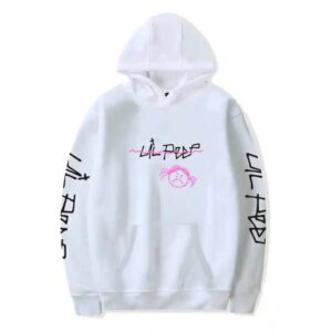 Lil Peep Angry White Hoodie