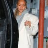 Rihanna White Blazer Jacket