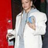 Rihanna White Blazer Jacket