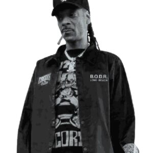 Snoop Dog B.O.D.R. x Crooks Coaches Jacket