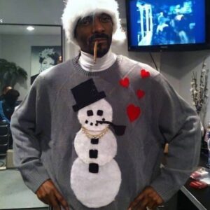 Snoop Dogg Ugly Christmas Sweaters