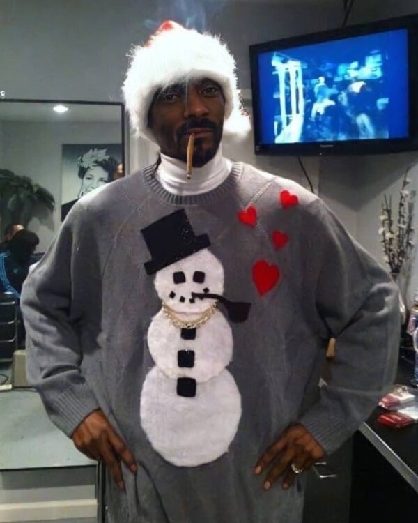 Snoop Dogg Ugly Christmas Sweaters