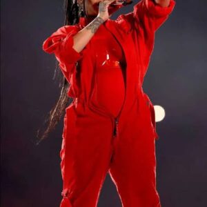 Super Bowl Halftime 2023 Rihanna Jumpsuit