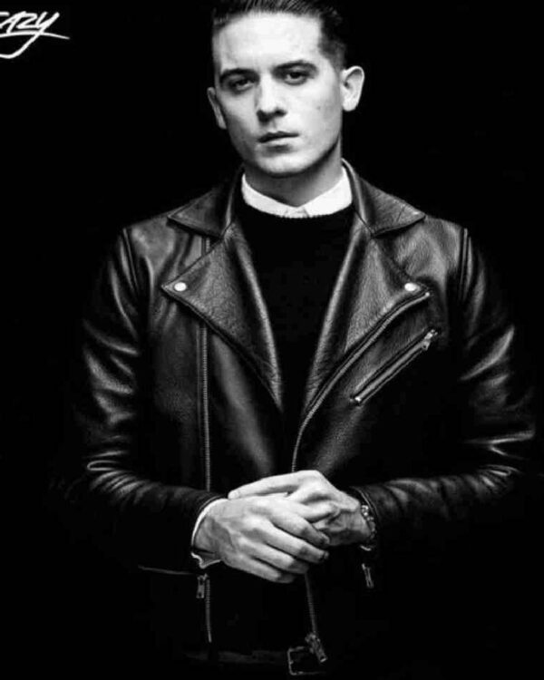 The Rising Rapper G-Eazy Black Leather Jacket