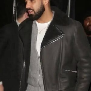 Trendy Drake Aviator Jacket