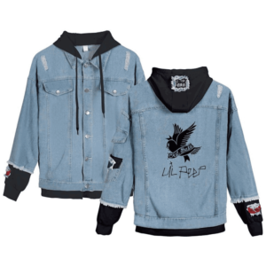 Lil Peep Crybaby Blue Denim Jacket