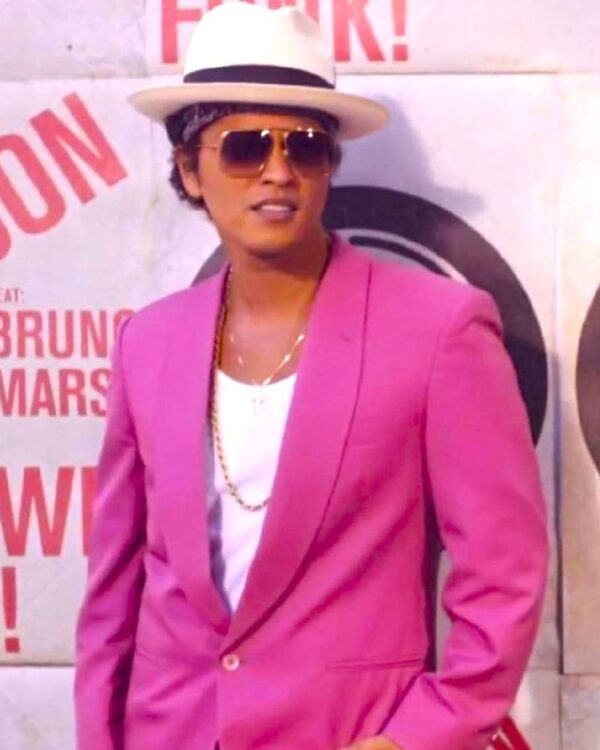 Bruno Mars Pink Blazer