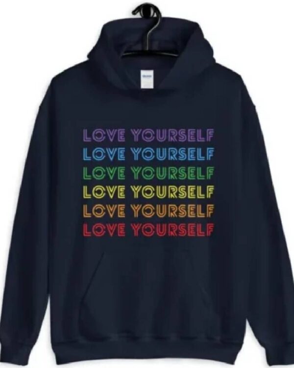 Men's And Women's Valentines Day Bts Love Yourself Hoodie For Sale