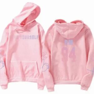 Men's And Women's Valentines Day Bts Love Yourself Hoodie For Sale