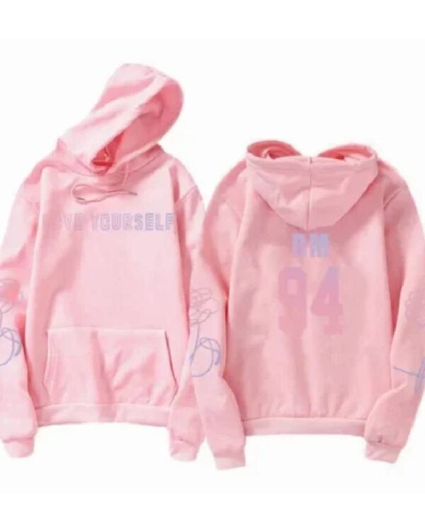 Men's And Women's Valentines Day Bts Love Yourself Hoodie For Sale