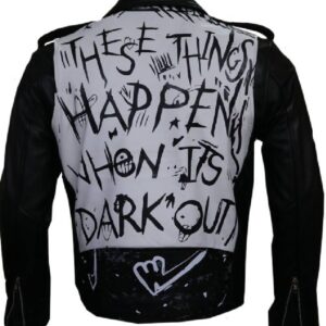 G-Eazy’s Black Genuine Leather Jacket