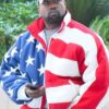 Kanye West American Flag Bomber Jacket