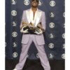 Mens And Womens Kanye West Grammys Purple Suit For Sale