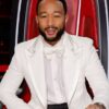 John Legend The Voice White Blazer