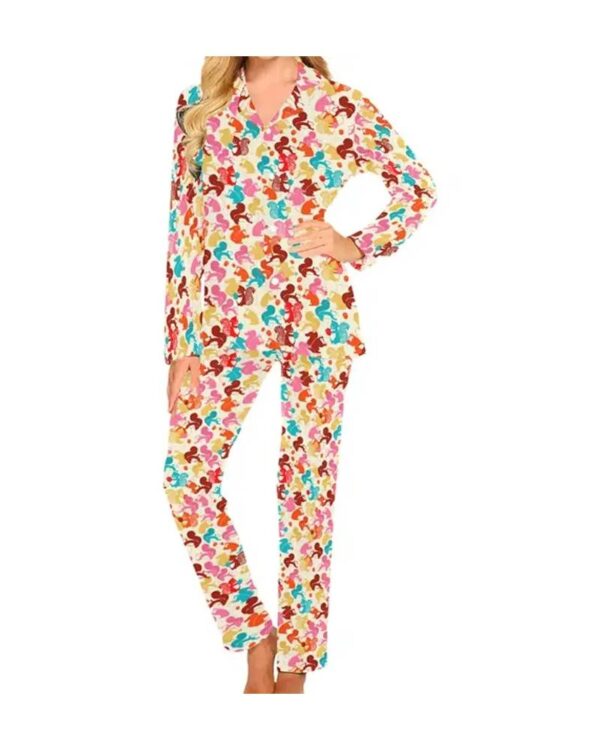 Buy Taylor Swift Squirrel Multicolor Pajamas For Women