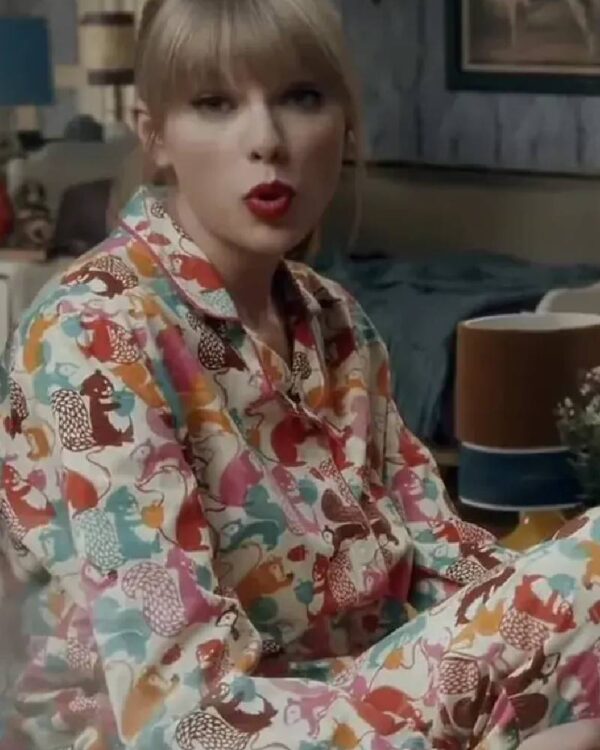 Buy Taylor Swift Squirrel Multicolor Pajamas For Women