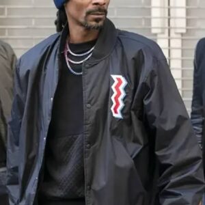 Banks TV-Series Law and Order SVU Snoop Dogg Black Letterman Varsity Jacket