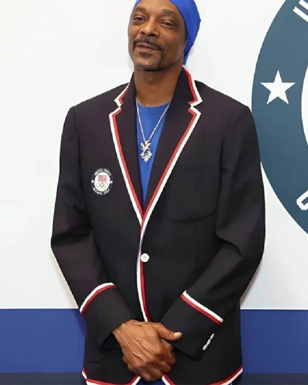 Buy Snoop Dogg Team USA Opening Ceremony Black Blazer For Men And Women