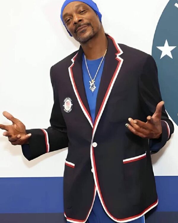 Buy Snoop Dogg Team USA Opening Ceremony Black Blazer For Men And Women