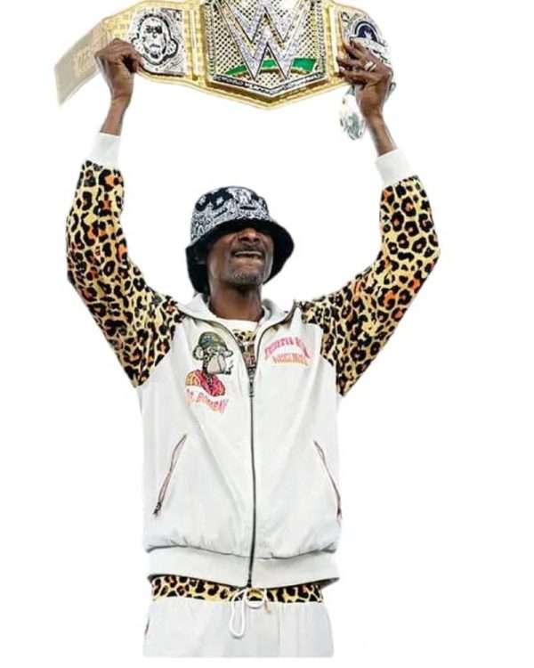 Snoop Dogg Dr. Bombay Leopard Jacket